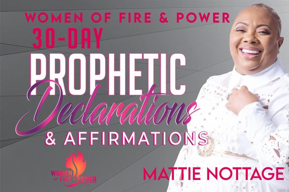 Prophetic Declarations  for women